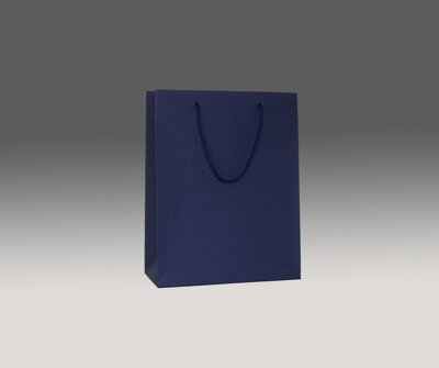 Modrá taška modrá 25x20x9 cm
