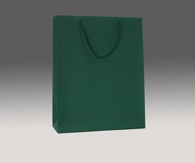 Zelená matná taška 33x22x8 cm