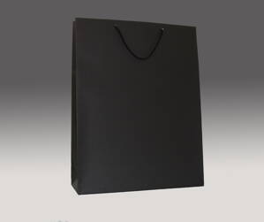 Čierna matná taška 40x30x10 cm