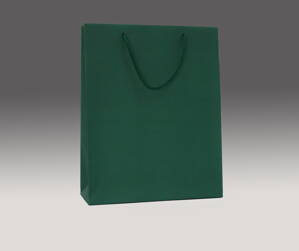 Zelená matná taška 40x30x10 cm