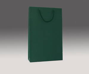 Zelená matná taška 26x16x7 cm